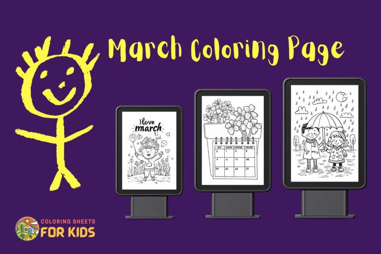 March Coloring Pages