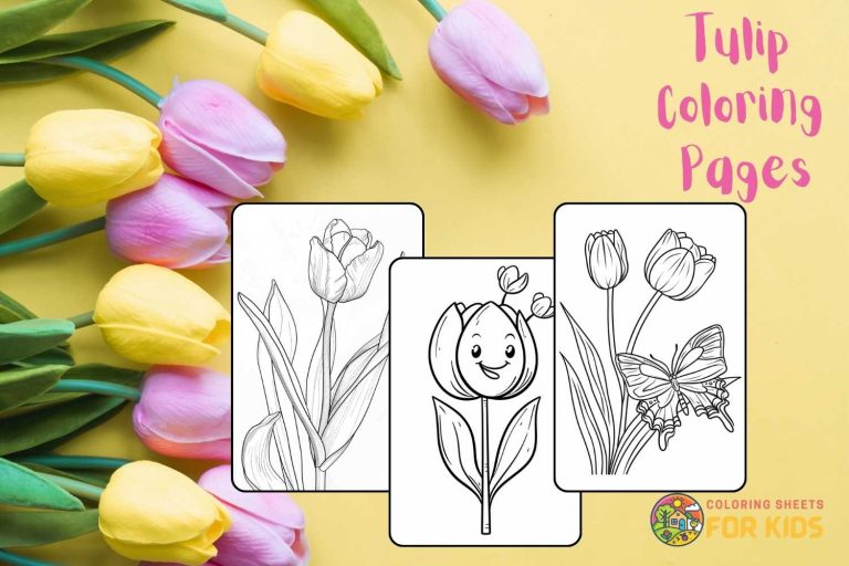 Tulip Coloring Pages