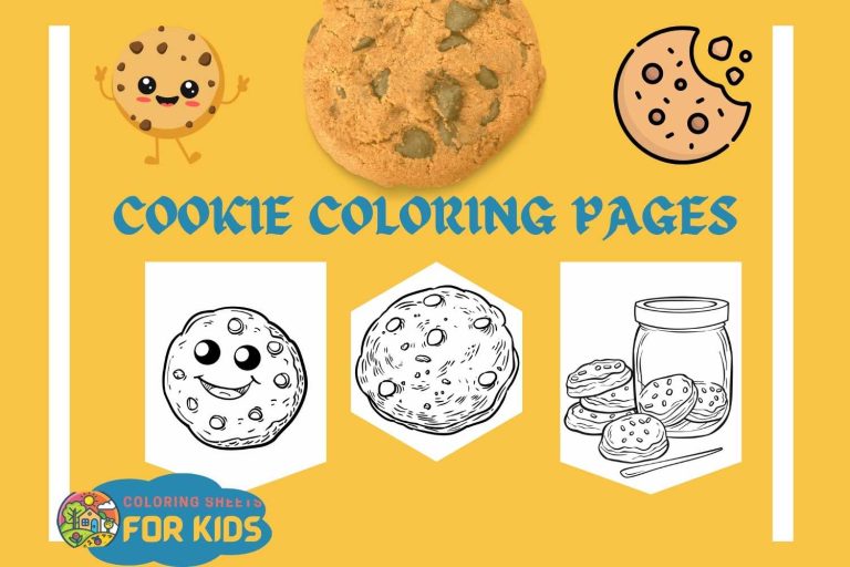 Cookie Coloring Pages