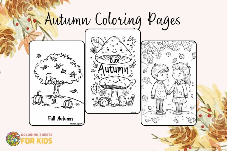 Autumn Coloring Pages
