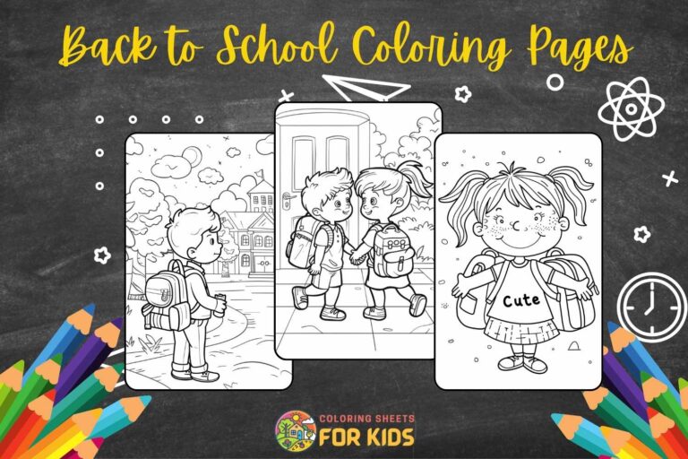 Back to School Coloring Pages