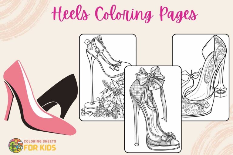 Heels Coloring Pages