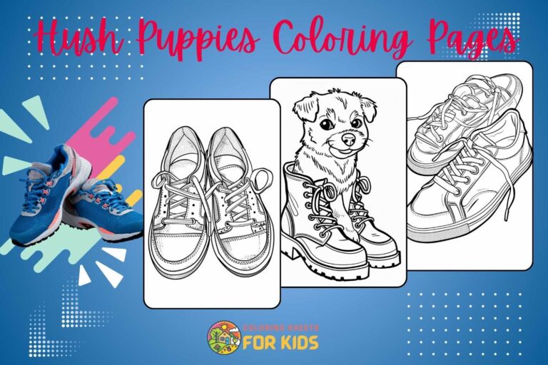 Hush Puppies Coloring Pages