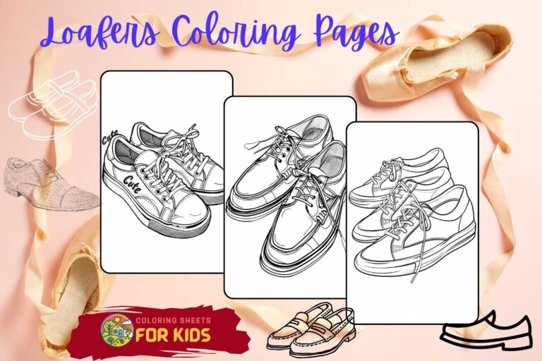 Loafers Coloring Pages