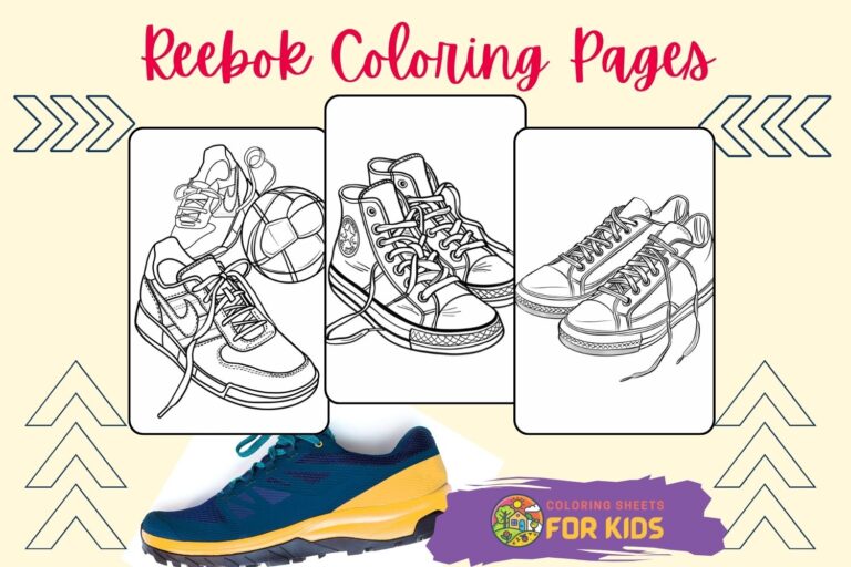 Reebok Coloring Pages
