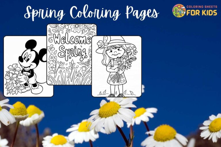 Spring Coloring Pages