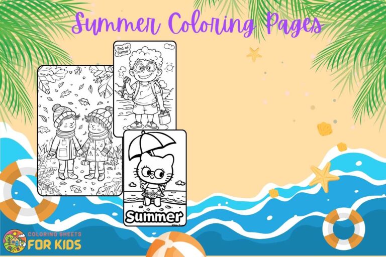 Summer Coloring Pages