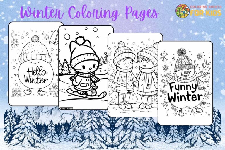 Winter Coloring Pages