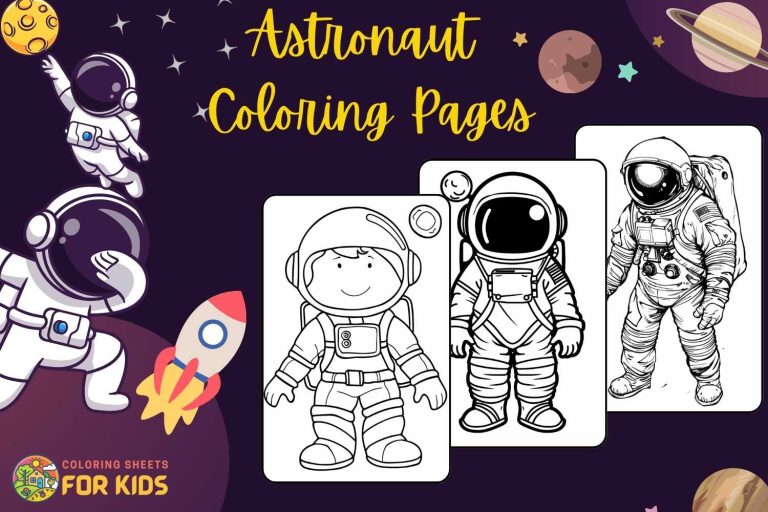 Astronaut Coloring Pages