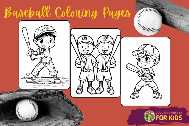 Baseball Coloring Pages