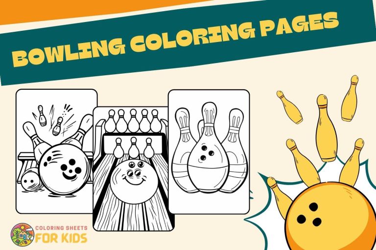 Bowling Coloring Pages