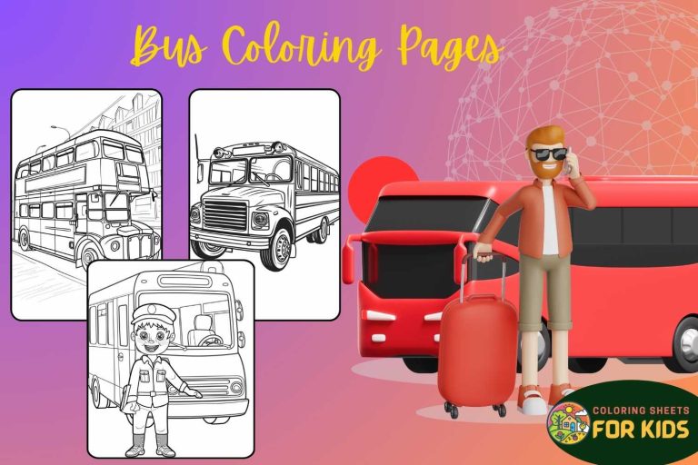 Bus Coloring Pages