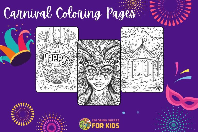 Carnival Coloring Pages