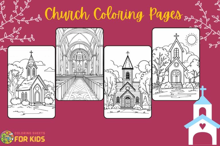 Church Coloring Pages
