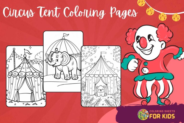 Circus Tent Coloring Pages
