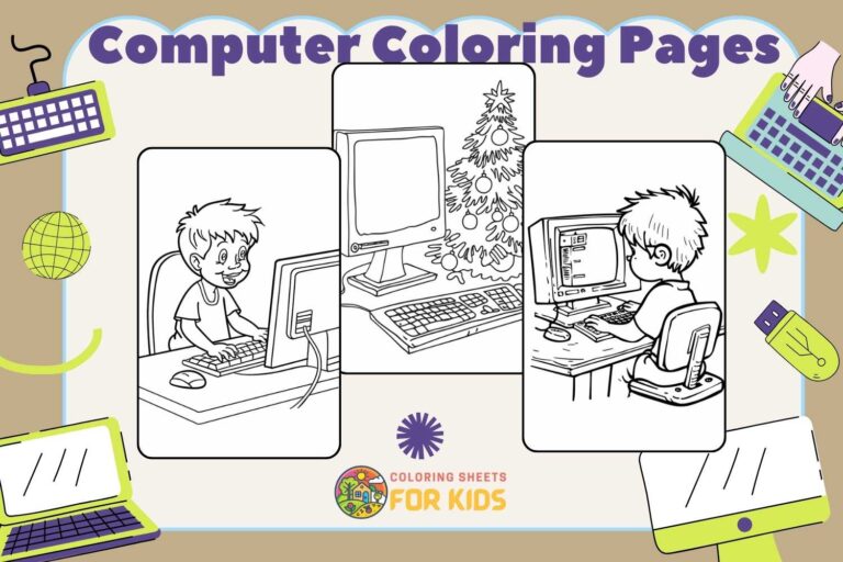Computer Coloring Pages