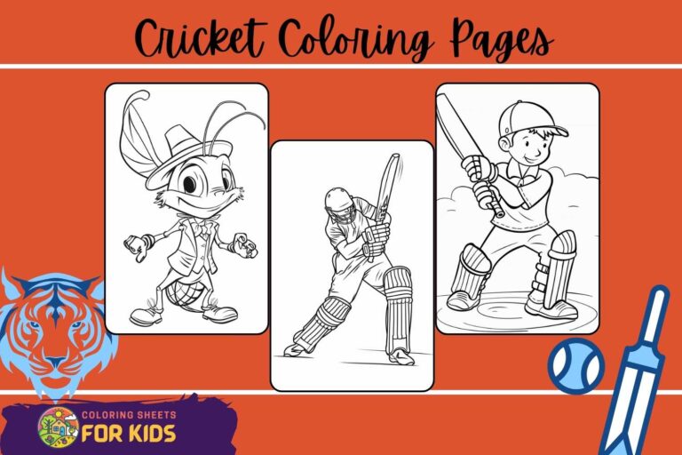Cricket Coloring Pages