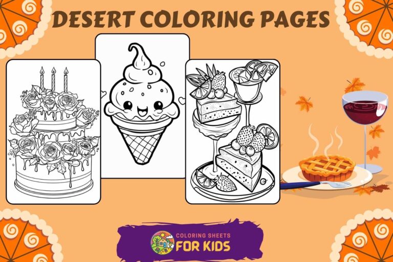 Desert Coloring Pages