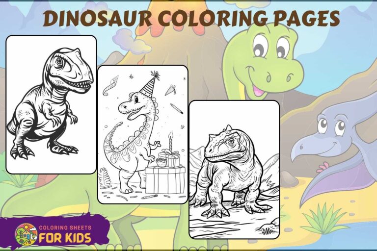 Dinosaur Coloring Pages