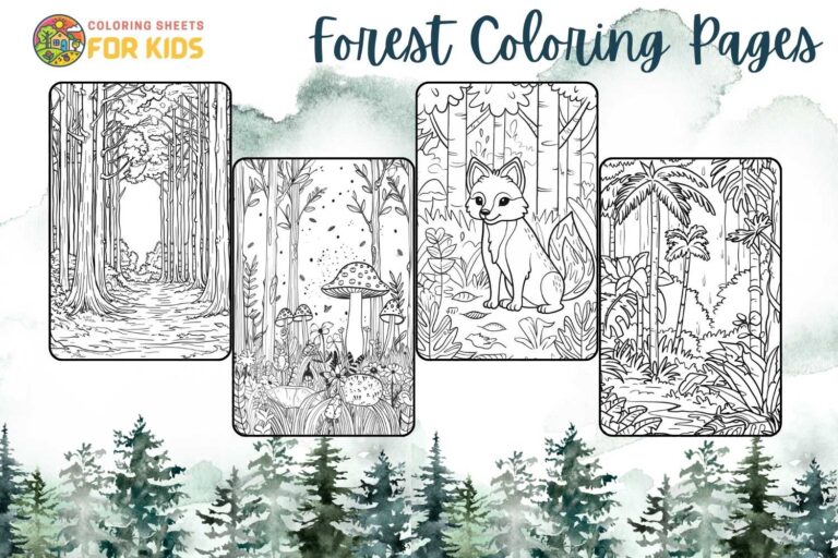 Forest Coloring Pages