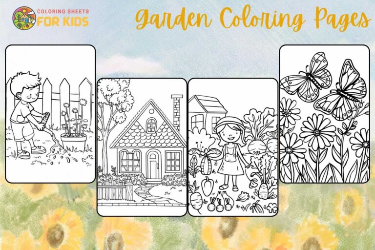 Garden Coloring Pages