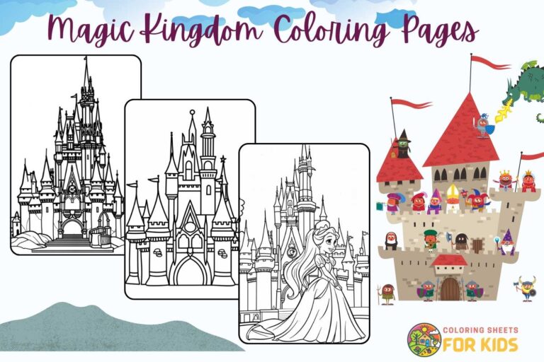 Magic Kingdom Coloring Pages