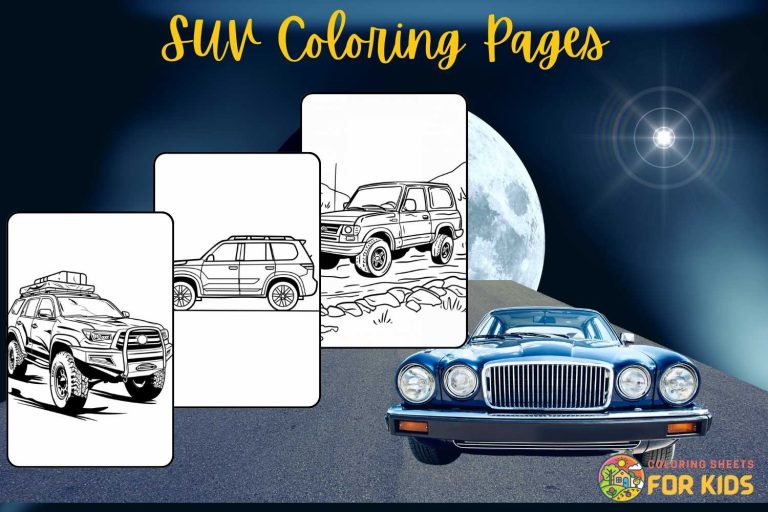 SUV Coloring Pages