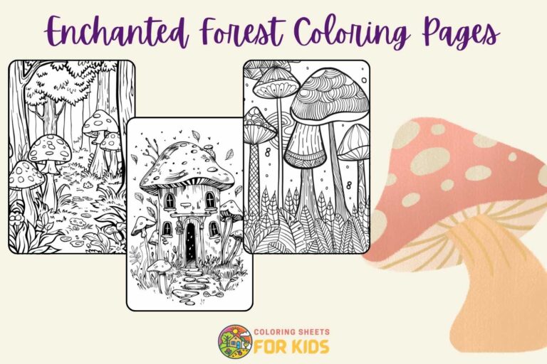 Enchanted Forest Coloring Pages