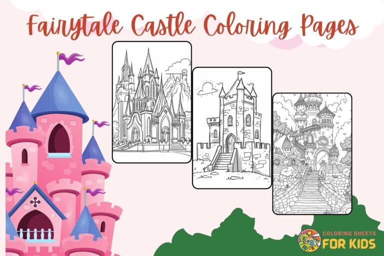 Fairytale Castle Coloring Pages