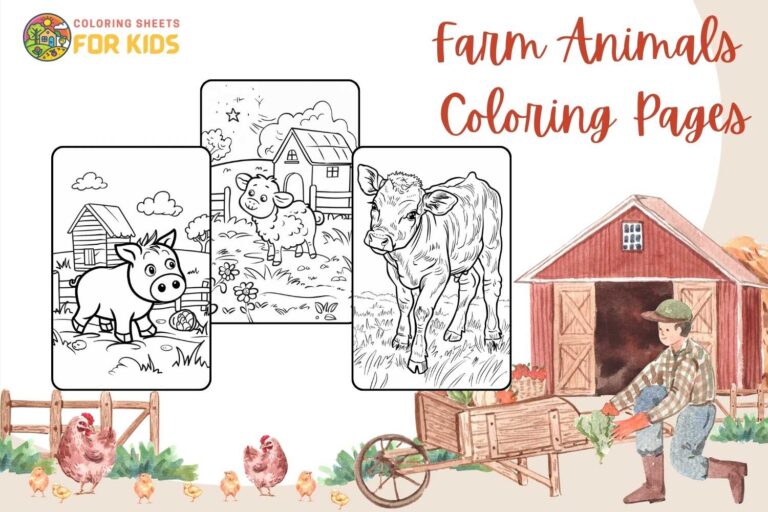 Farm Animals Coloring Pages