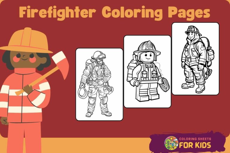 Firefighter Coloring Pages