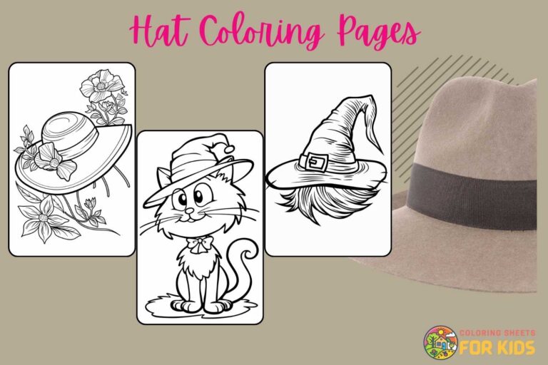 Hat Coloring Pages