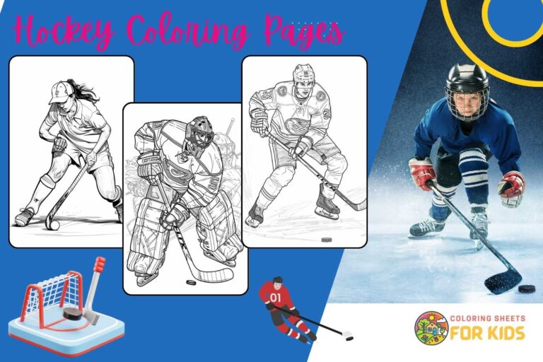 Hockey Coloring Pages