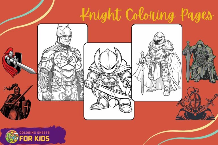 Knight Coloring Pages