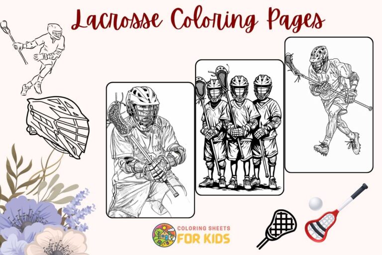 Lacrosse Coloring Pages