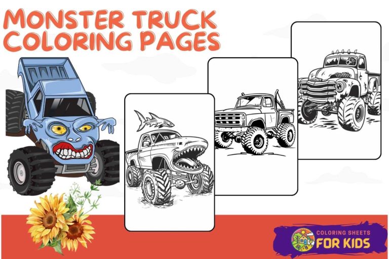 Monster Truck Coloring Pages