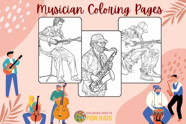 Musician Coloring Pages