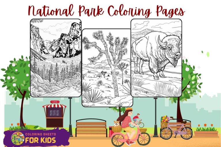 National Park Coloring Pages