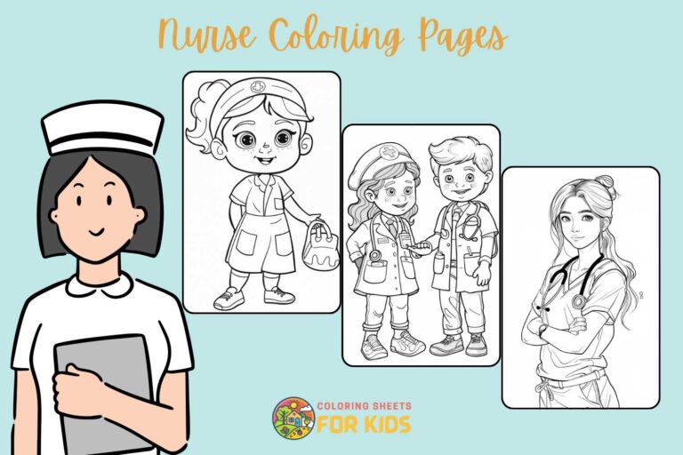 Nurse Coloring Pages