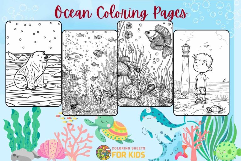 Ocean Coloring Pages