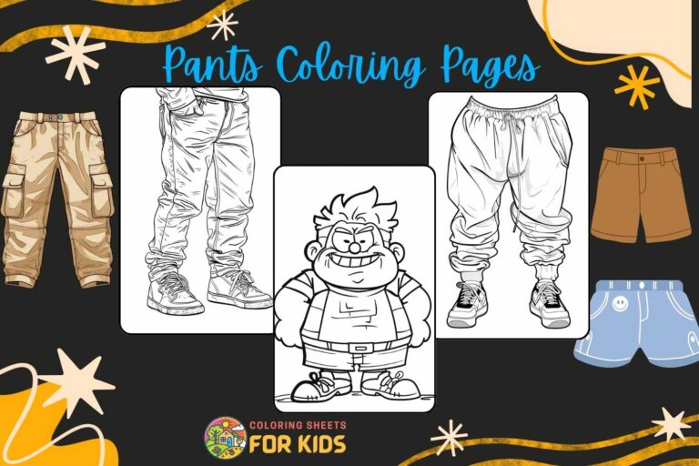 Pants Coloring Pages