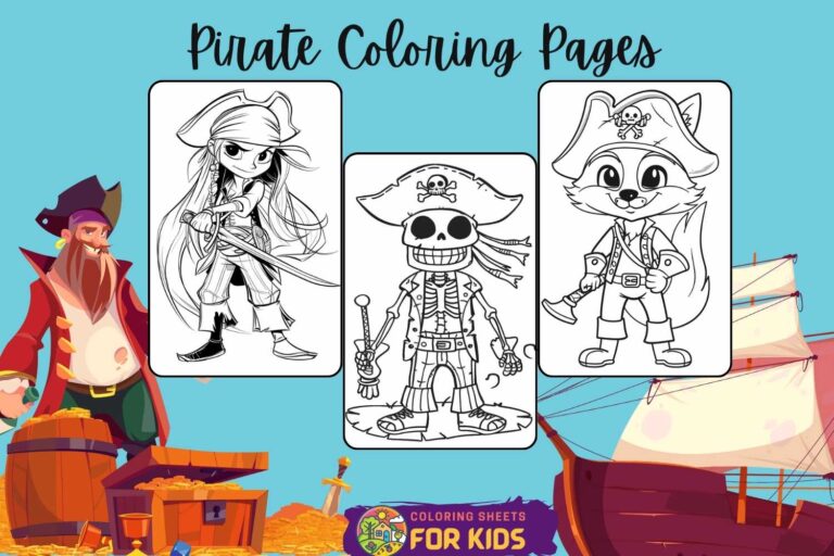 Pirate Coloring Pages