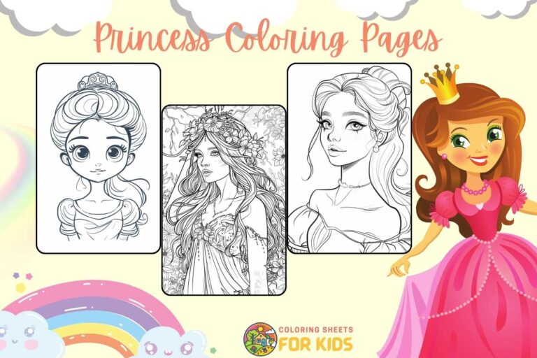Princess Coloring Pages
