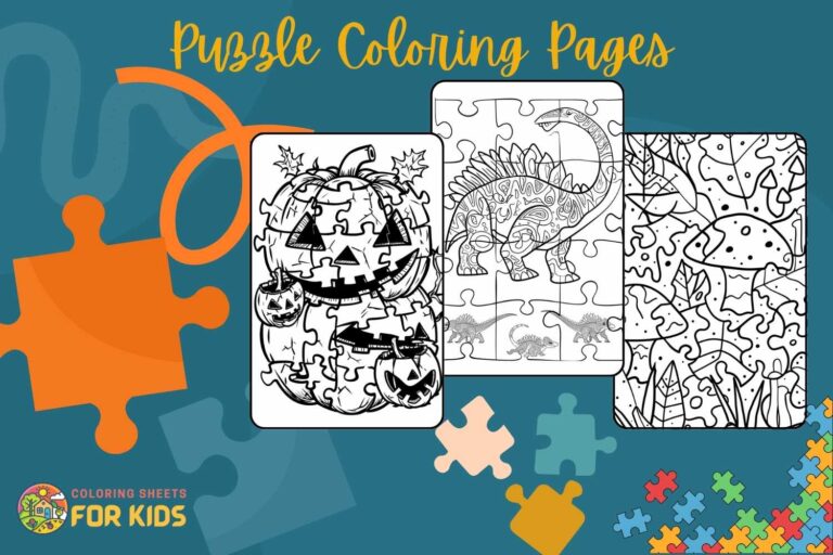 Puzzle Coloring Pages