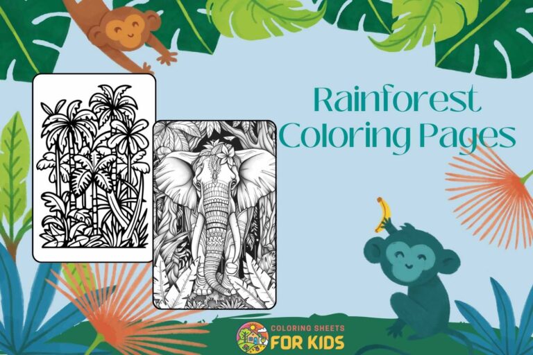 Rainforest Coloring Pages