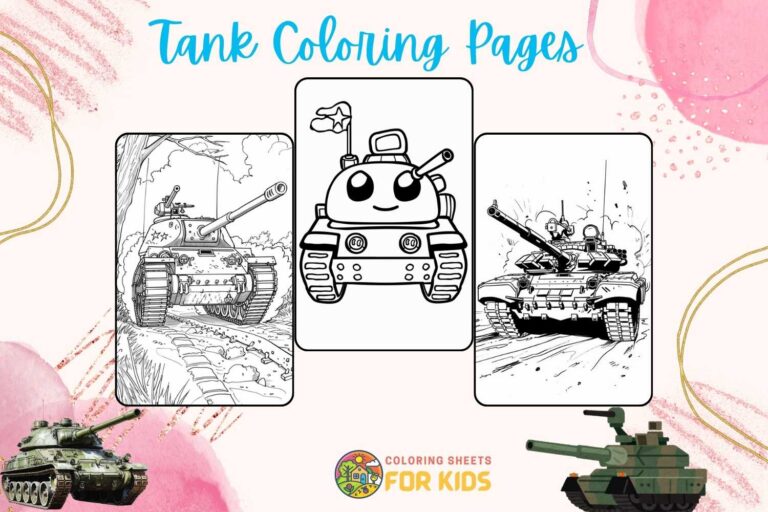 Tank Coloring Pages