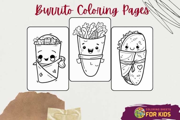Burrito Coloring Pages