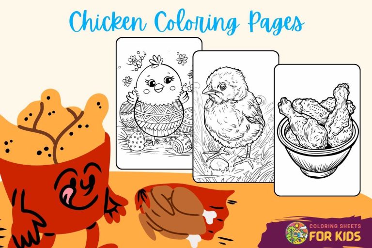 Chicken Coloring Pages