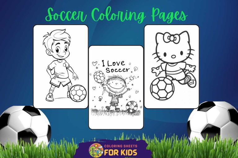 Soccer Coloring Pages