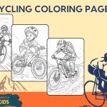 Cycling Coloring Pages